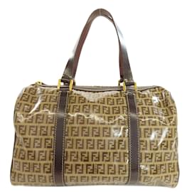 Fendi-Sac fourre-tout Fendi Zucca Pattern-Marron