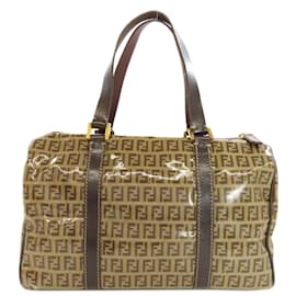 Fendi-Sac fourre-tout Fendi Zucca Pattern-Marron