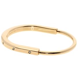 Tiffany & Co-Pulseira de diamante Tiffany Rock Bangle-Dourado
