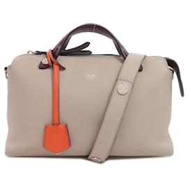 Fendi-Sac à main moyen Fendi By The Way-Marron,Bordeaux