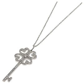 Tiffany & Co Tiffany Quatra Heart Key Diamond Necklace Other