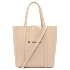 Balenciaga-Sac à main Balenciaga 551815 Everyday Tote-Beige