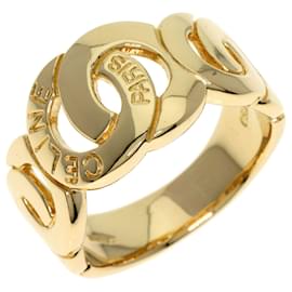 Céline-Celine 18K Yellow Gold Band Ring-Other