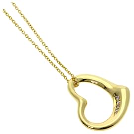 Tiffany & Co-Colar de diamante 5P Tiffany Heart em ouro amarelo 18K-Outro