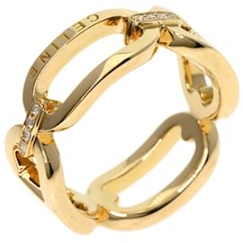 Céline-CELINE Diamond Ring in 18K Yellow Gold-Golden
