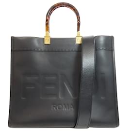Fendi-Sac à main Fendi Sunshine Medium-Noir