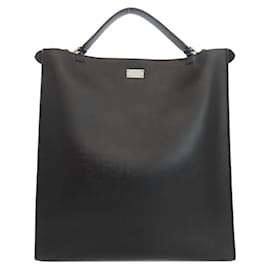 Fendi-Sac à main Fendi Peekaboo X-Lite-Noir