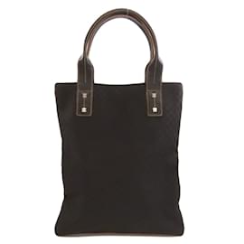 Céline-Celine Macadam Tote Bag-Black