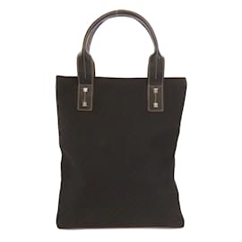 Céline-Celine Macadam Tote Bag-Black