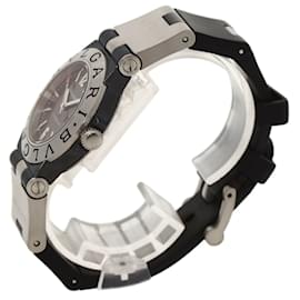 Bulgari-Bvlgari TI32TA Diagono Aluminum Carbon Watch-Other