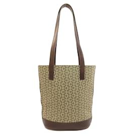 Céline-Celine C Macadam Tote Bag-Brown