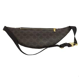 Céline-Celine Triomphe Body Bag for Women-Brown