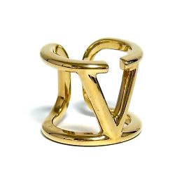Valentino Women's V Logo Signature Metal Ring Other