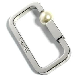 Chanel-Chanel Women's Key Holder Ring with Faux Pearl-Other