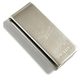 小物 Prada Stainless Steel Money Clip Prada Stainless Steel Money Clip