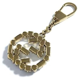 Gucci-Gucci Women's Bag Charm Double G Jewel Keychain-Other