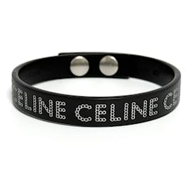 Céline-Celine Men's Monochrome Stud Bracelet-Other