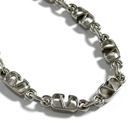 Valentino-Valentino Men's V Logo Signature Charm Bracelet-Other