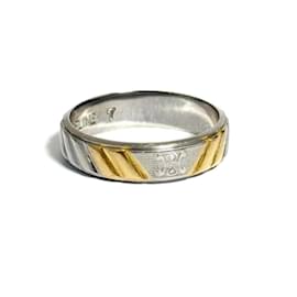 Céline-Celine Men's Women's Triomphe Ring in Platinum-Other