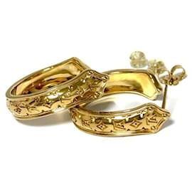 Louis Vuitton-Louis Vuitton Women's Bouquet de Reuille Hoop Nanogram Earrings-Other