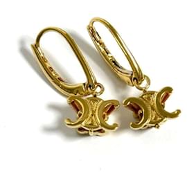 Céline-Celine Women's Solitaire Triomphe Drop Earrings-Other