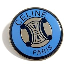 Céline-Celine Men's Women's Triomphe Brooch Pin Badge-Other
