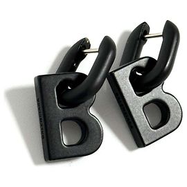 Pendientes de aro B Chain XS de Balenciaga Otro