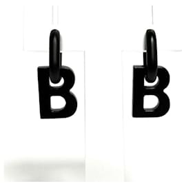 Balenciaga-Balenciaga B Chain XS Hoop Earrings-Other