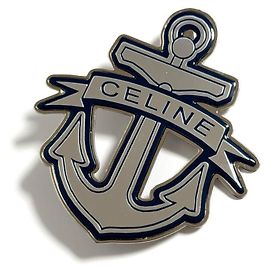 Céline Spilla Ancora Blu e Argento Celine Argento Blu