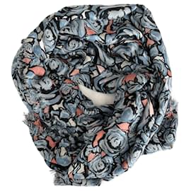 Louis Vuitton-Scarves-Light blue