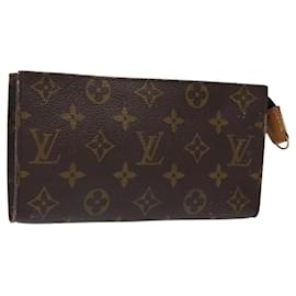 Louis Vuitton-LOUIS VUITTON Monogram Bucket GM Pouch Accessory Pouch LV Auth BD1232-Monogram