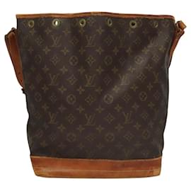 Louis Vuitton-LOUIS VUITTON Monogram Noe Shoulder Bag M42224 LV Auth 116925-Monogram