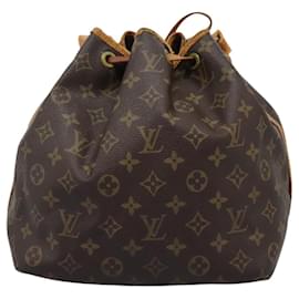 Louis Vuitton-LOUIS VUITTON Monogram Petit Noe Shoulder Bag M42226 LV Auth BD1454-Monogram