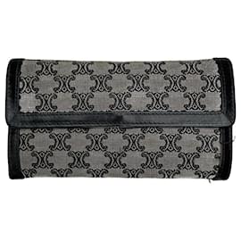 Céline-CELINE Wallets T.  Leather-Black