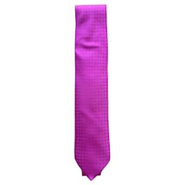 Hermès-Hermès tie-Pink