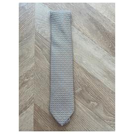 Hermès-Hermès tie-Orange