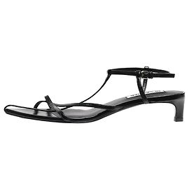 Jil Sander Black kitten heels - size UK 5 Black