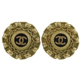 Orecchini Clip Coco Mark di Chanel D'oro