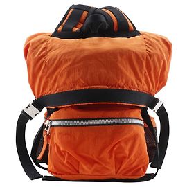 Bottega Veneta Orange Nylon Backpack Orange