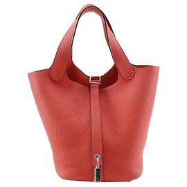 Hermès Hermes Picotin Lock 18 PM Handtasche Pink Rot