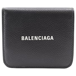 Balenciaga-Portefeuille bi-fold Balenciaga Everyday-Noir
