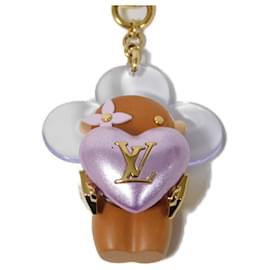 Louis Vuitton-Louis Vuitton Keychain Vivienne Amour-Purple