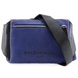 Balenciaga-Sac banane Balenciaga-Noir,Bleu