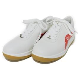 Louis Vuitton-Louis Vuitton White Sneakers-White