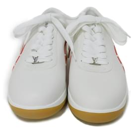 Louis Vuitton-Louis Vuitton White Sneakers-White