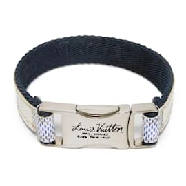 Louis Vuitton-Louis Vuitton Charm Bracelet-White,Navy blue