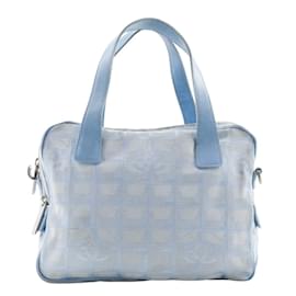 Chanel-Chanel New Travel Line Handbag-Light blue