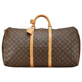 Sac Boston Keepall 60 Monogram Louis Vuitton Marron