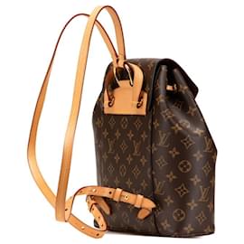 Louis Vuitton-Louis Vuitton Monogram Montsouris Backpack-Brown,Monogram