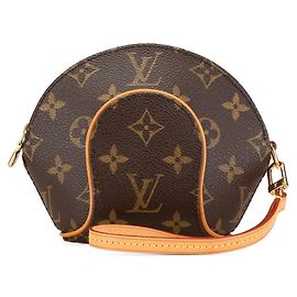 Pochette Mini Ellipse Monogram Louis Vuitton Marron Monogramme